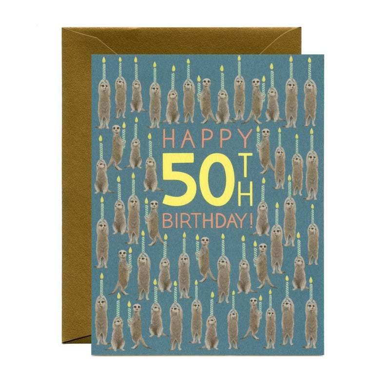 50 Meerkats Card