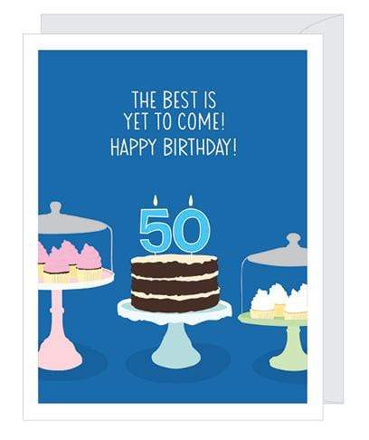 Number 50 Birthday Card