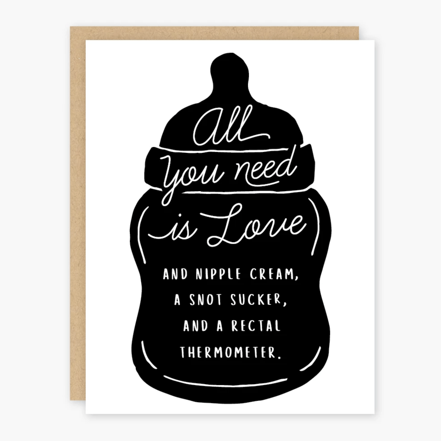 All You Need Baby Card