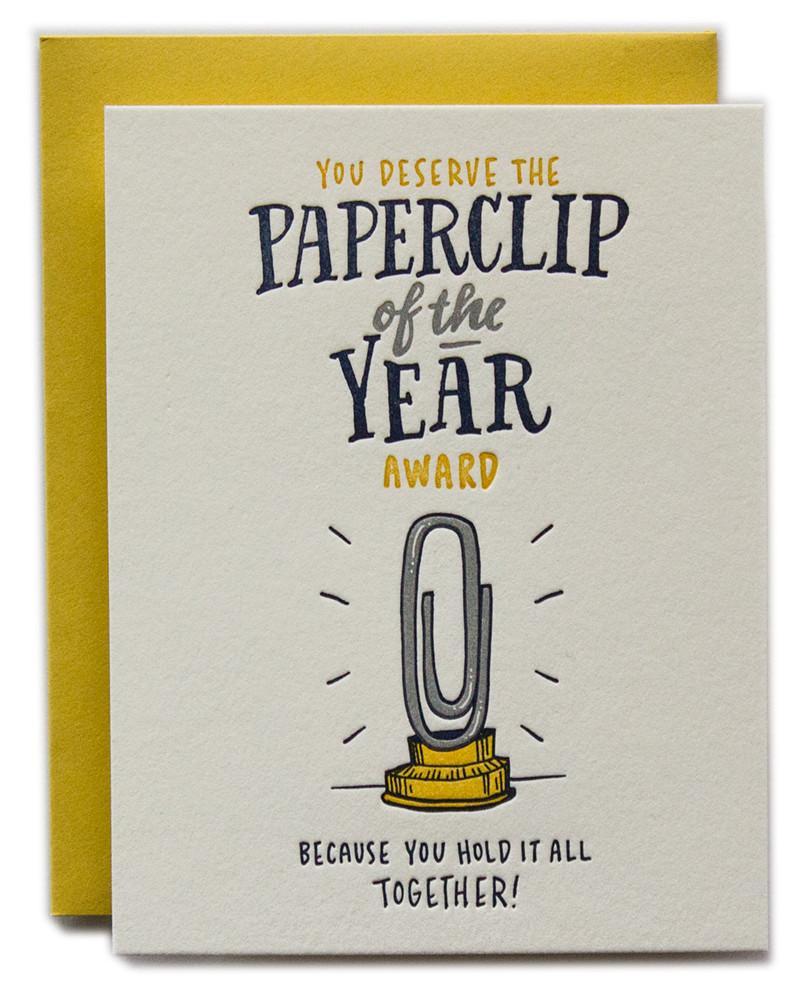 Paperclip of the Year Award