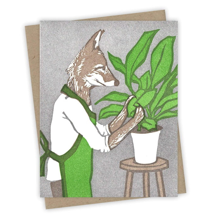 Green Thumb Coyote Card