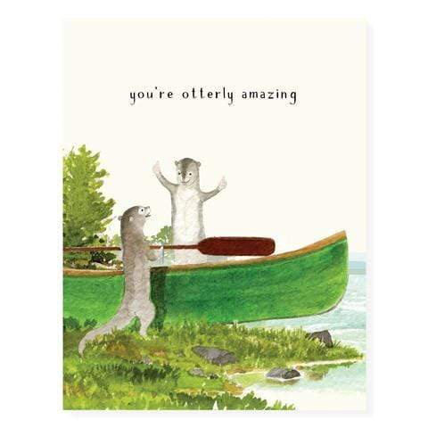 Otter Friends Card