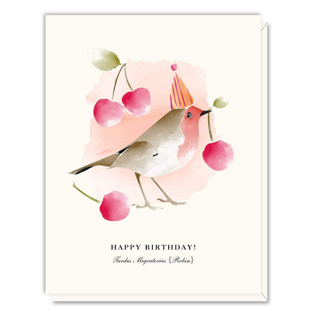 Robin Birthday Card