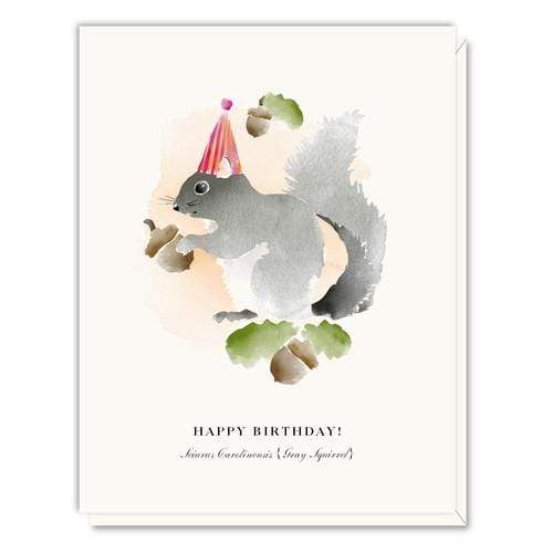 Birthday Squirrel Card