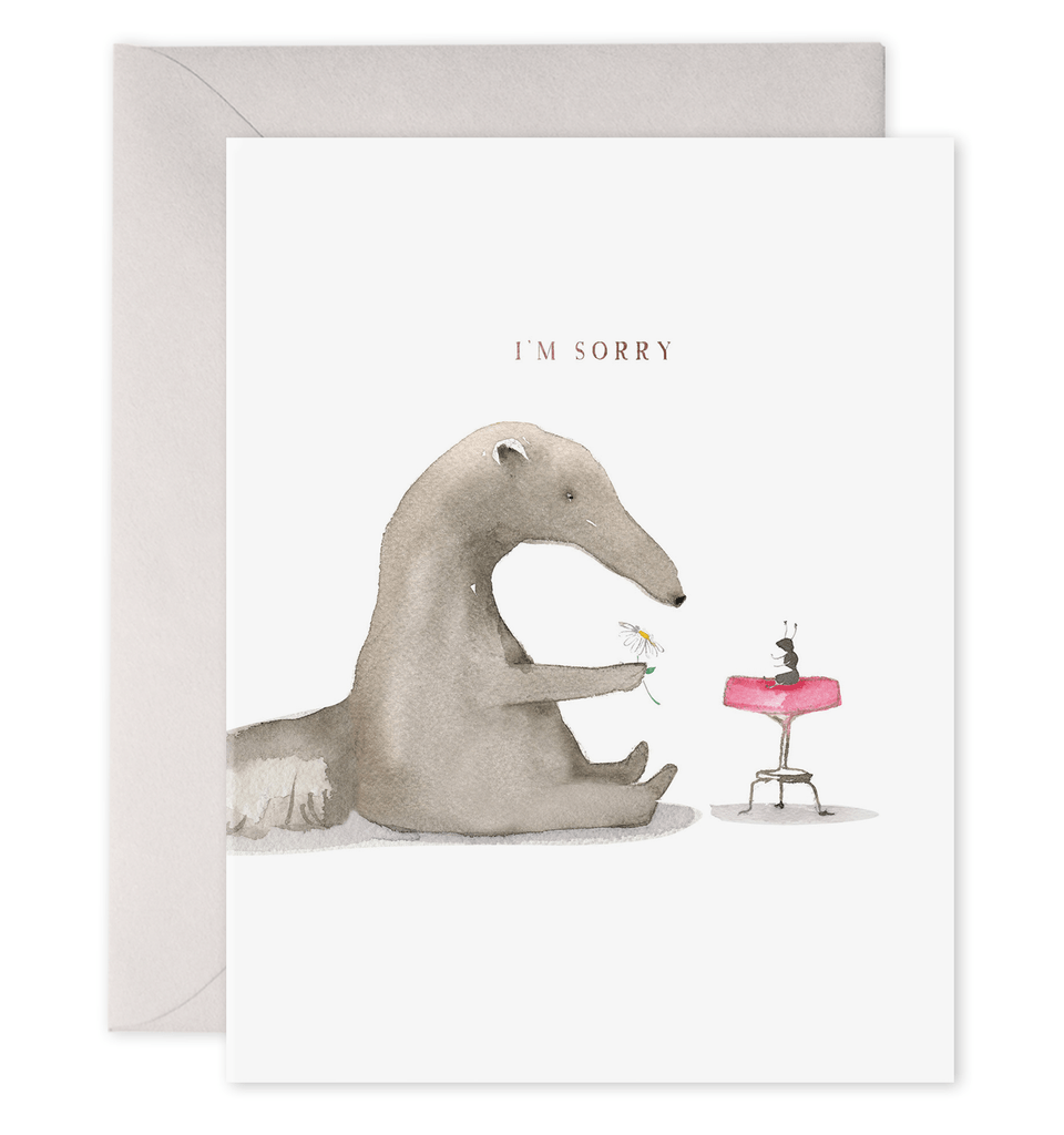 Anteater Sorry Card