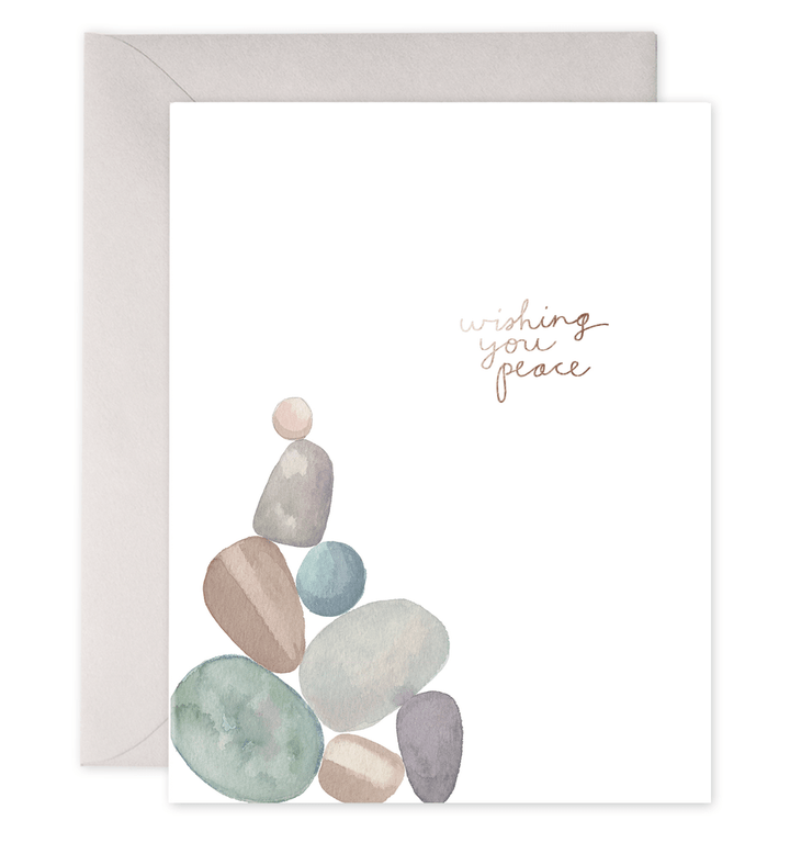 Peace Rocks Card