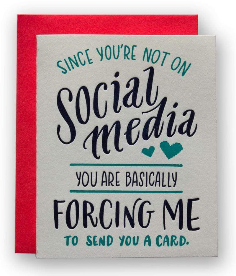 Social Media Love Card