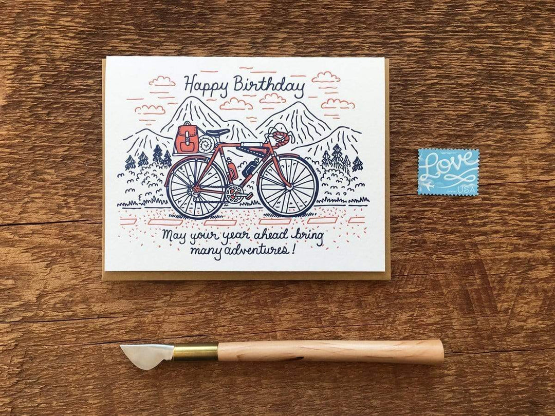 Birthday Bicycle Card