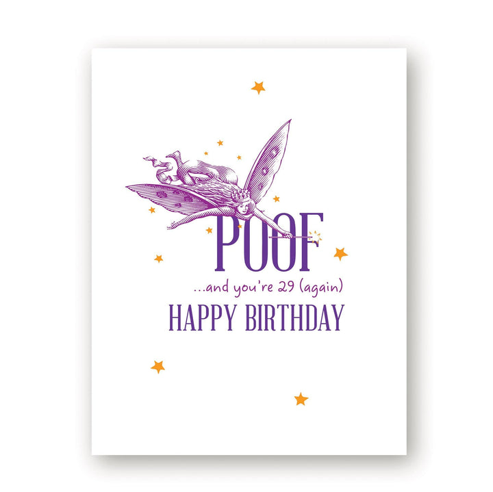 Poof Fairy Birthday Card