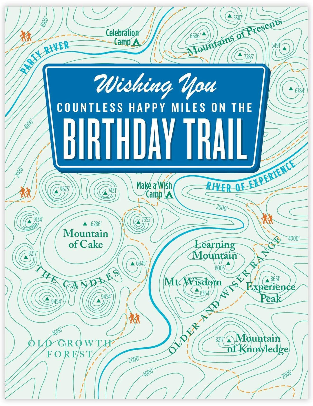 Birthday Trail Card