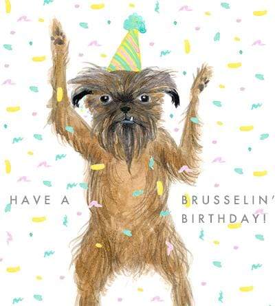 Brussels' Birthday Card