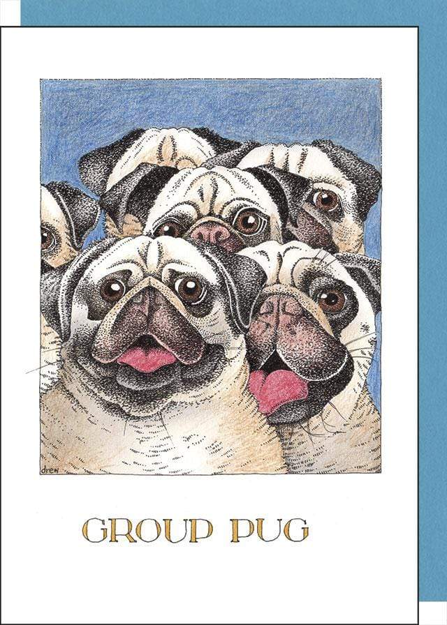 Group Pug Card