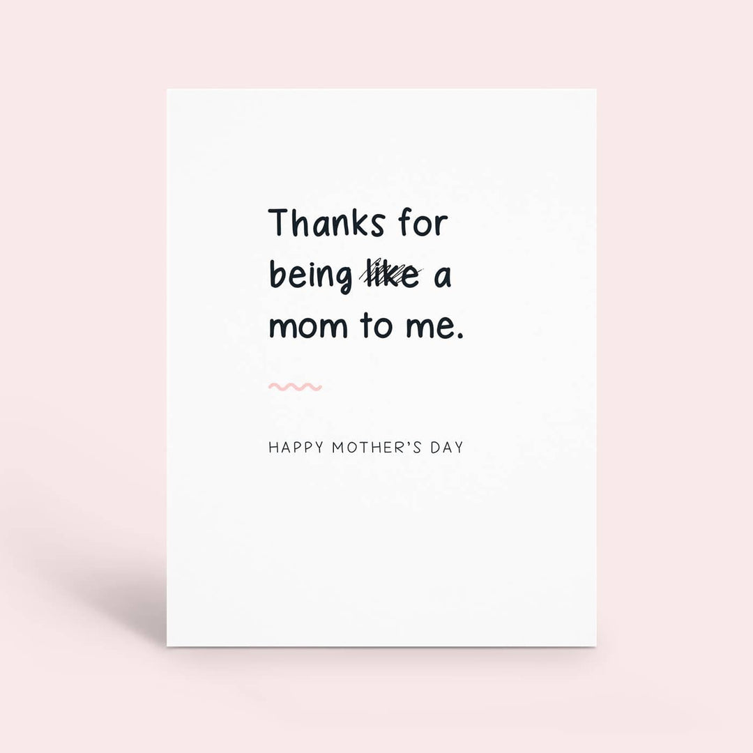 Hey Weegs Card Mother's Day - Thanks for Being a Mom Card