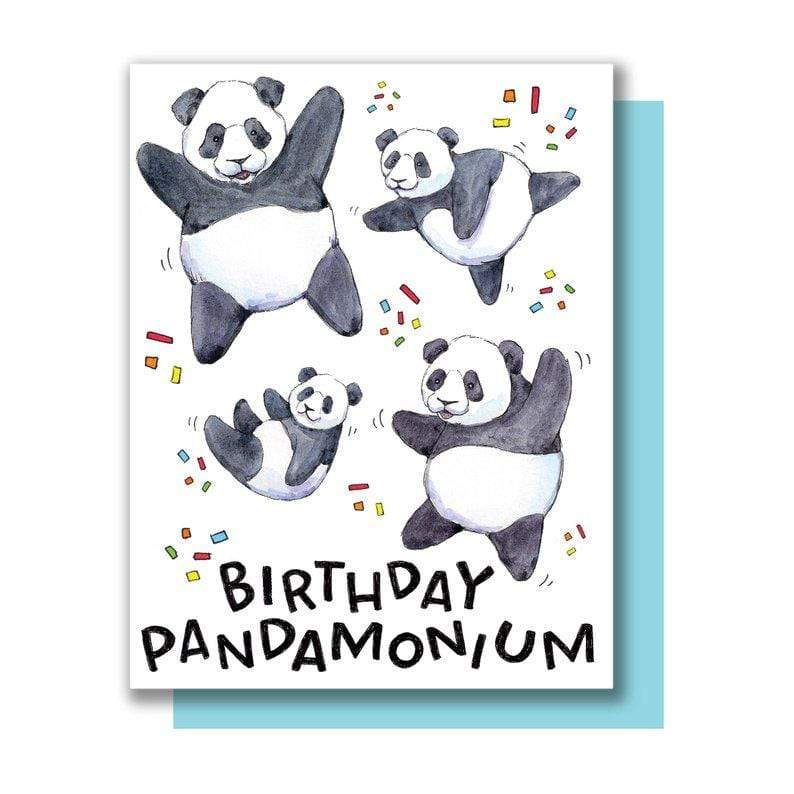Birthday Pandamonium Single Card