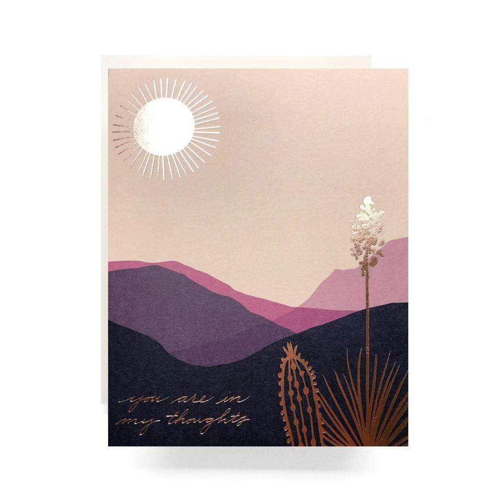 Desert In My Thoughts Card