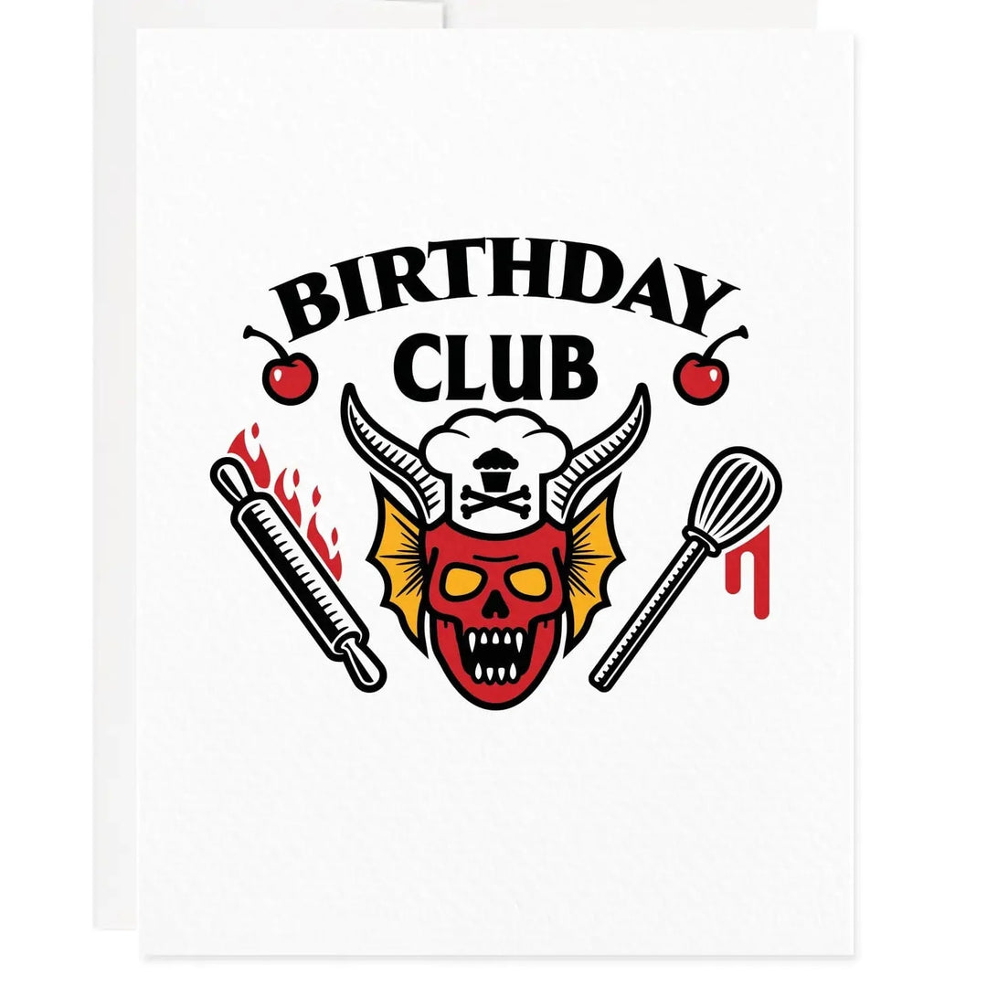 Johnny Cupcakes Card Hellfire Birthday Club Card