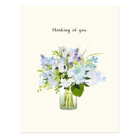 Lavender Blue Thinking of You Card