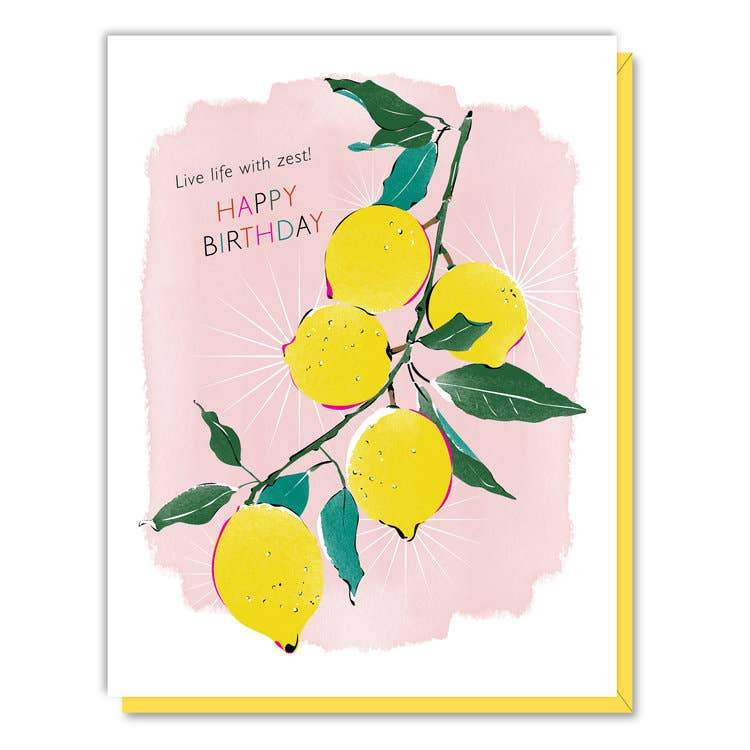 Birthday Lemons with Zest Card