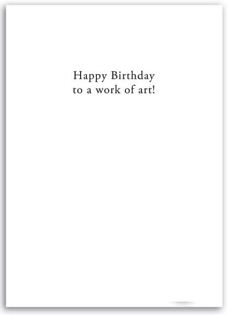 Masterpiece Birthday Card