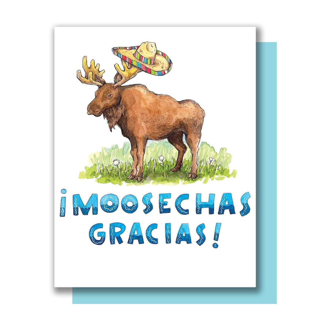 Moosechas Gracias Card
