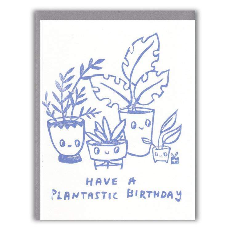 Plantastic Birthday Card