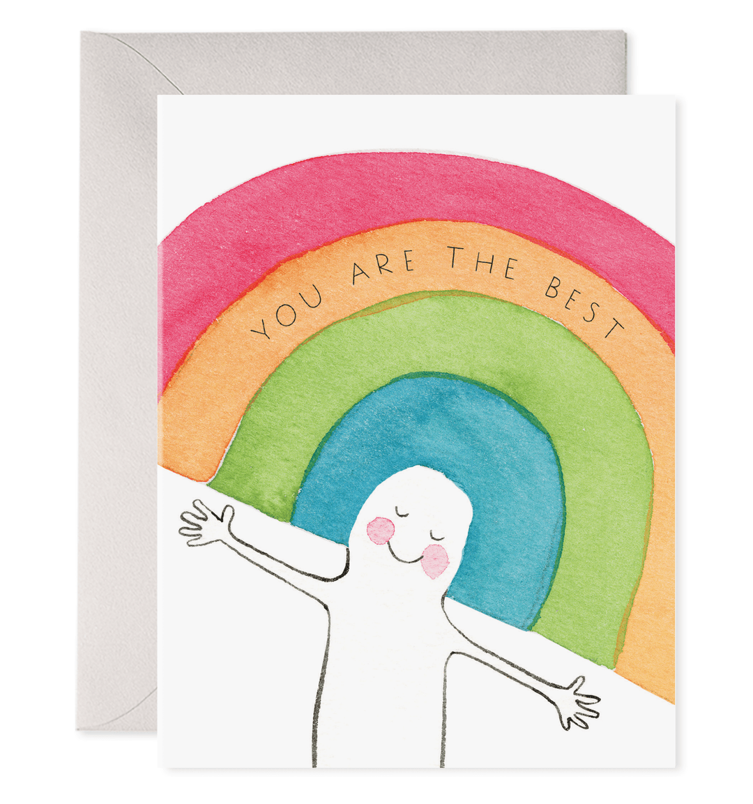Rainbow Head Card