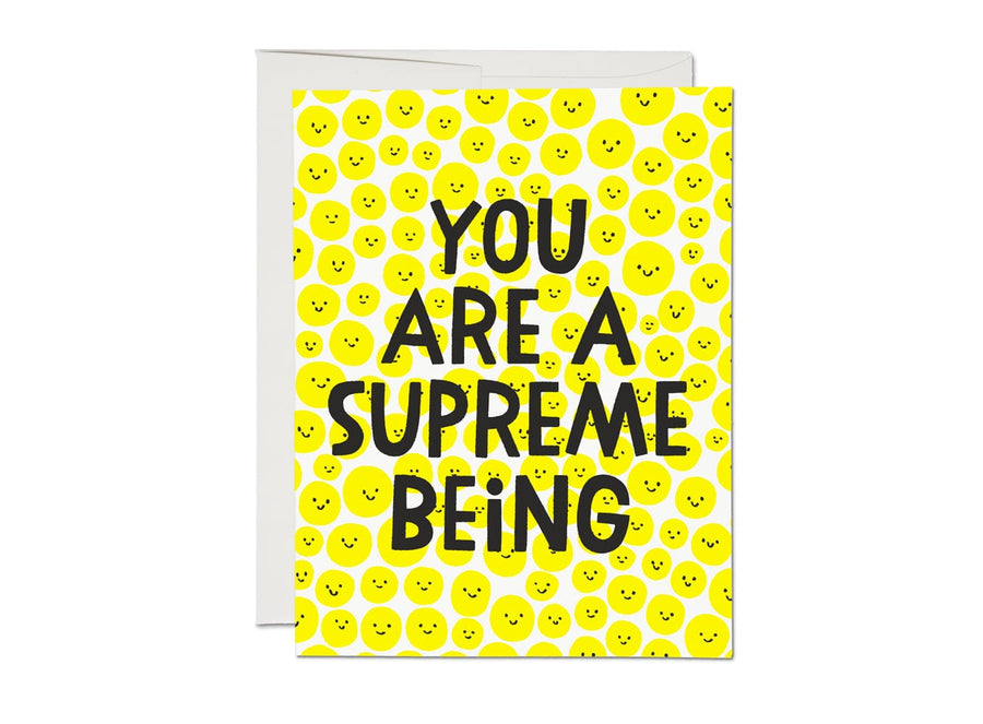 Red Cap Cards Card Supreme Being Encouragement Card