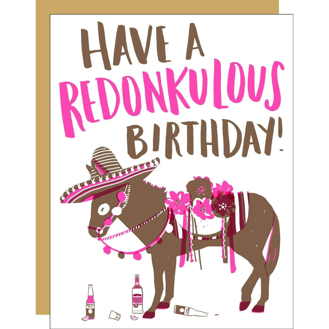 Have a Redonkulous Birthday Card
