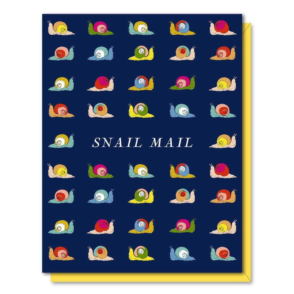 Snail Mail Snails Card