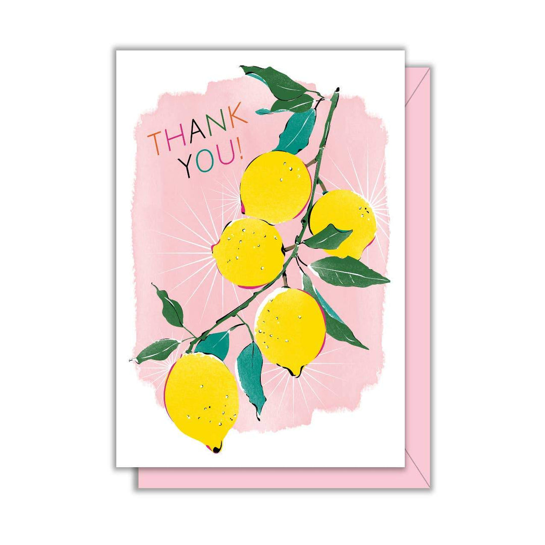 Thank You Lemons - Enclosure Card