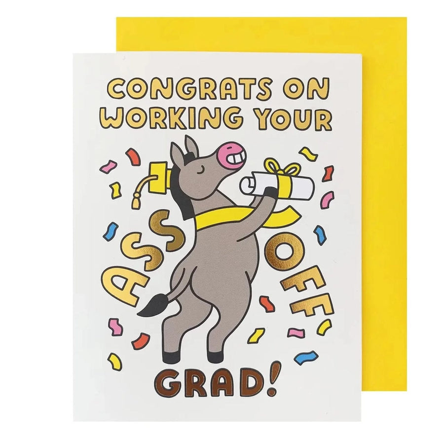 The Social Type Card Donkey Grad Card